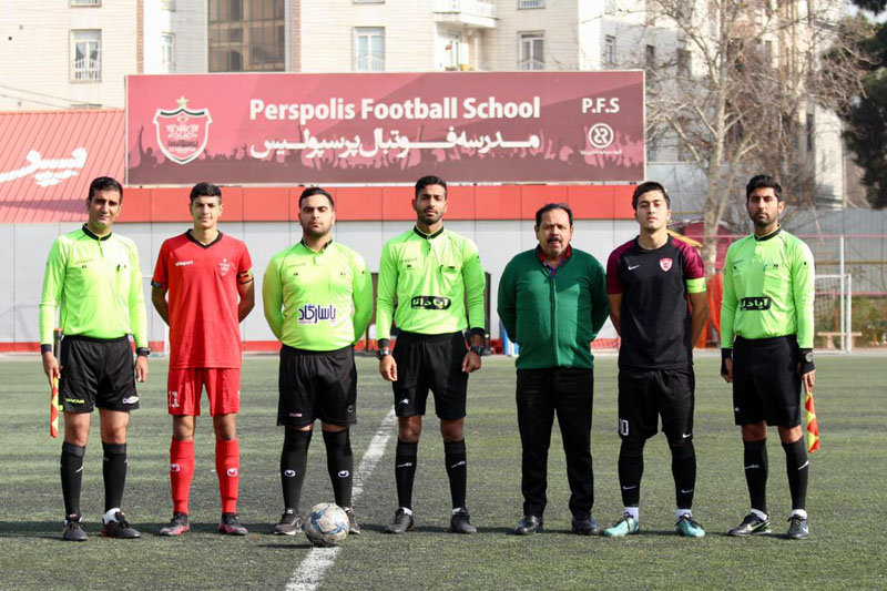 گزارش تصویری دیدار نوجوانان پرسپولیس - نوجوانان کیا - 20 دی 1400